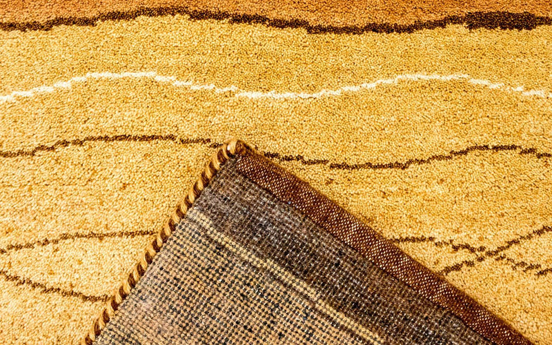 インド ギャベ 絨毯 160x90cm - ウールラグ